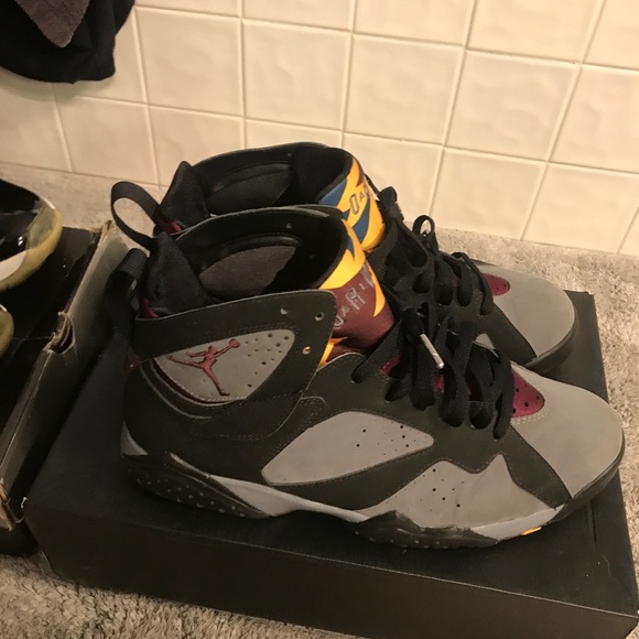 2011 Air Jordan Retro 7s “ Bordeaux “ Size 12 . - Picture 4 of 7
